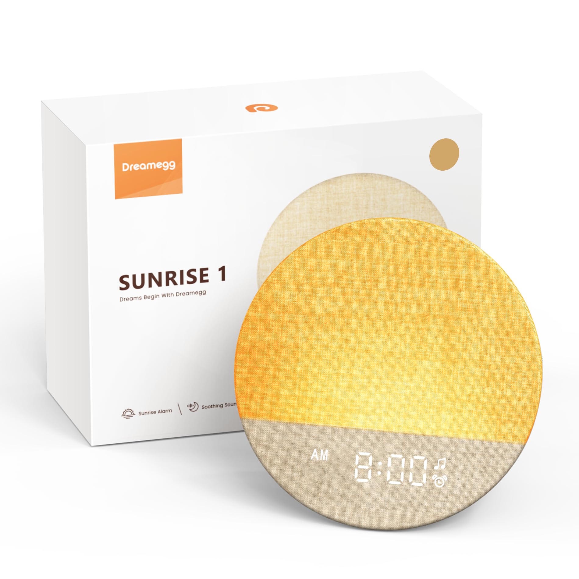 Amazon.com: Dreamegg Sunrise 1 - Sunrise Alarm Clock, Sound